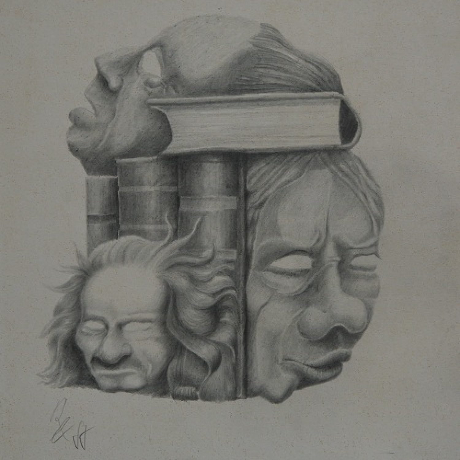 030 - Die Theoretiker - three theorists